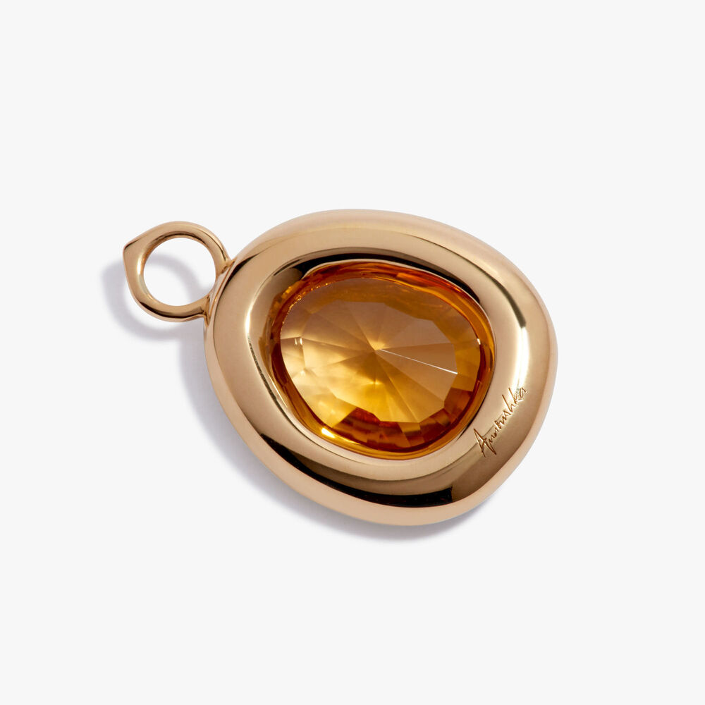 18ct Yellow Gold Citrine Sweetie Earring Drops | Annoushka jewelley
